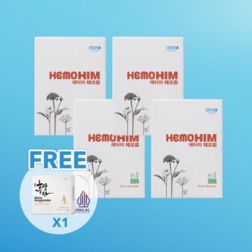 Atomy HemoHIM 4 sets Free Atomy Hongsamdan