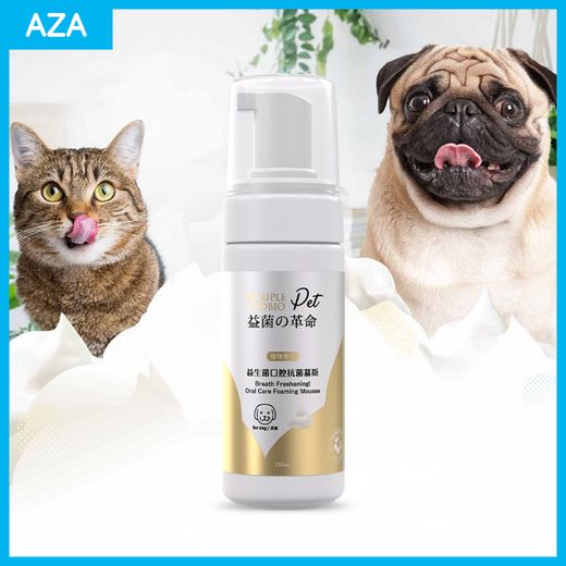 Triple Probio Pet Oral Care Foaming Mousse - For Dog (130mL)