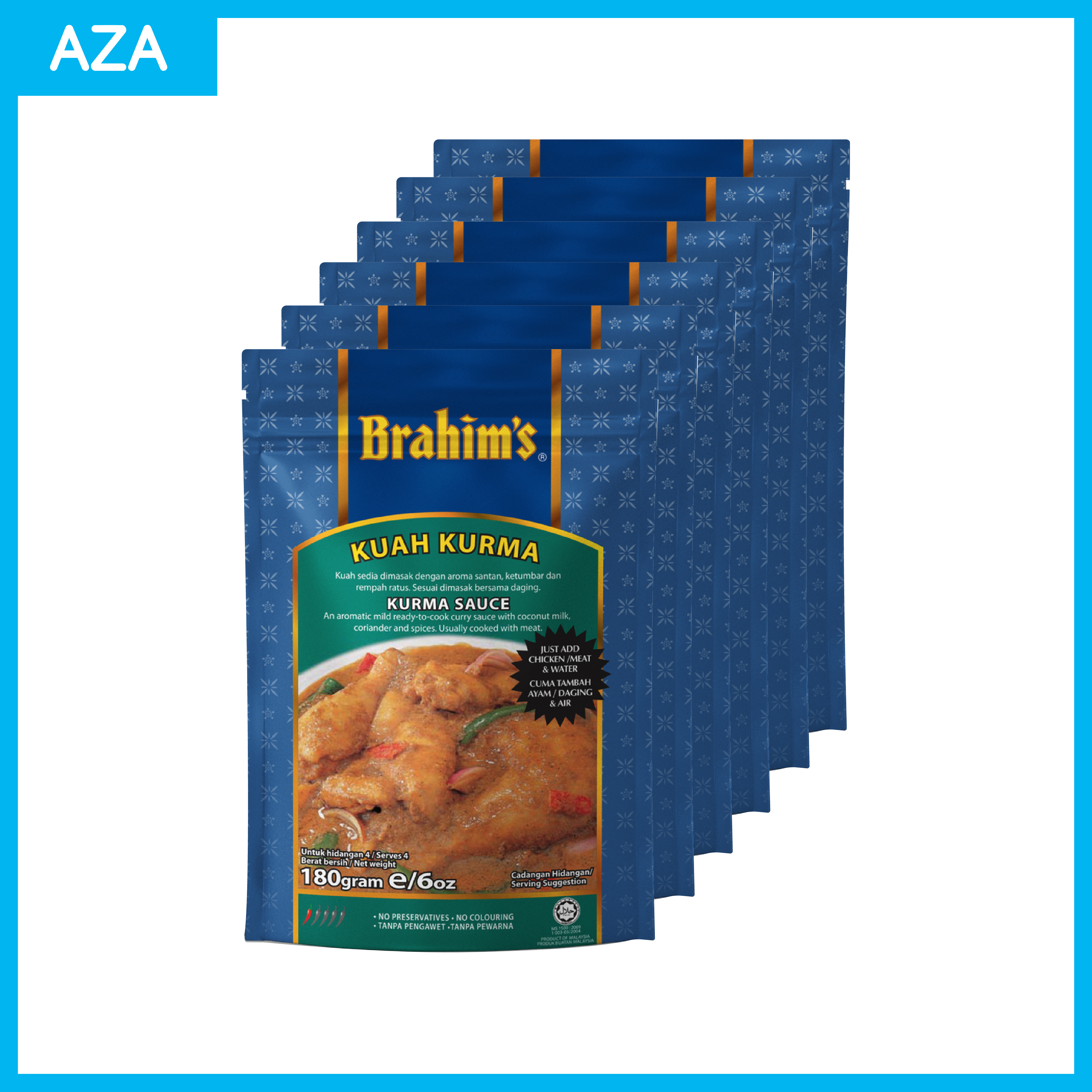 Brahims Cooking Sauces - Kuah Kurma