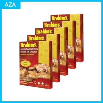 Brahims Meals Ready To Eat - Kurma Daging Lembu Dengan Ubi Kentang