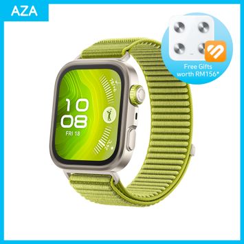 Huawei Watch Fit 4 Pro Green Nylon Strap