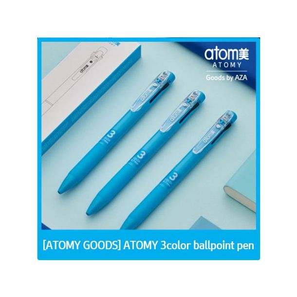 Goods by AZA: 3 Colour Ballpoint Pen 1 set (3ea)