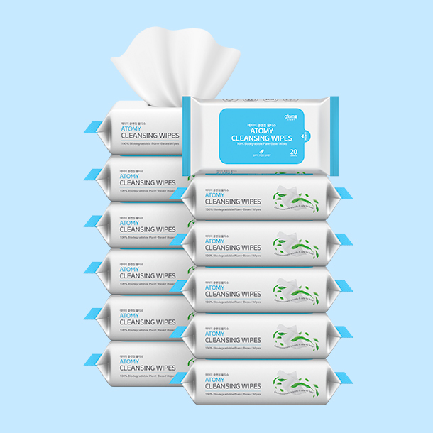 Atomy Cleansing Wipes Mini Pack (20sheets*12packets)