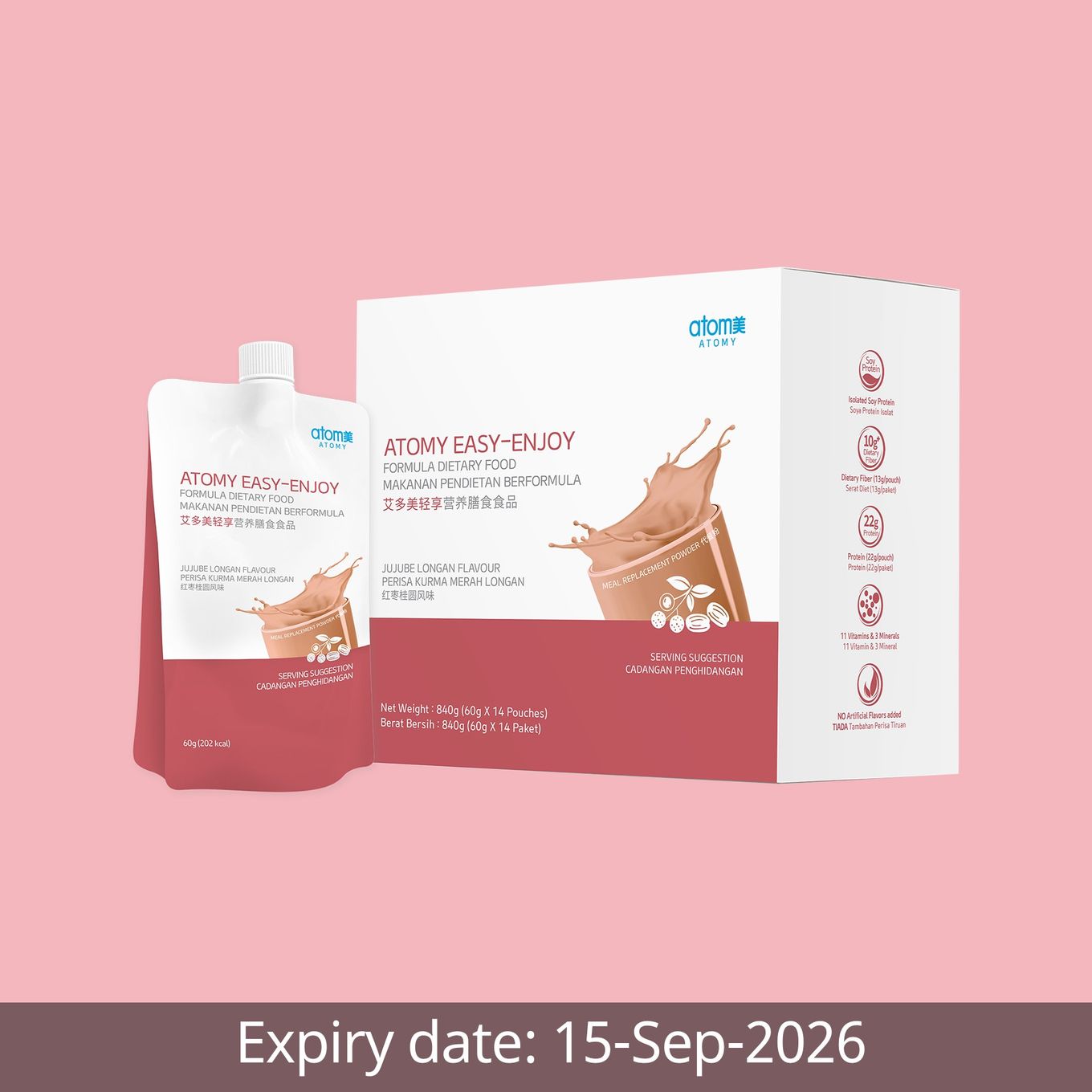 Atomy Easy-Enjoy Formula Dietary Food (Jujube Longan)