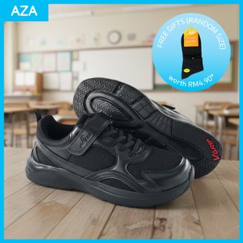 Pallas Jazz Velcro Strap with Elastic Black <br> 205-0219 / 307-0219