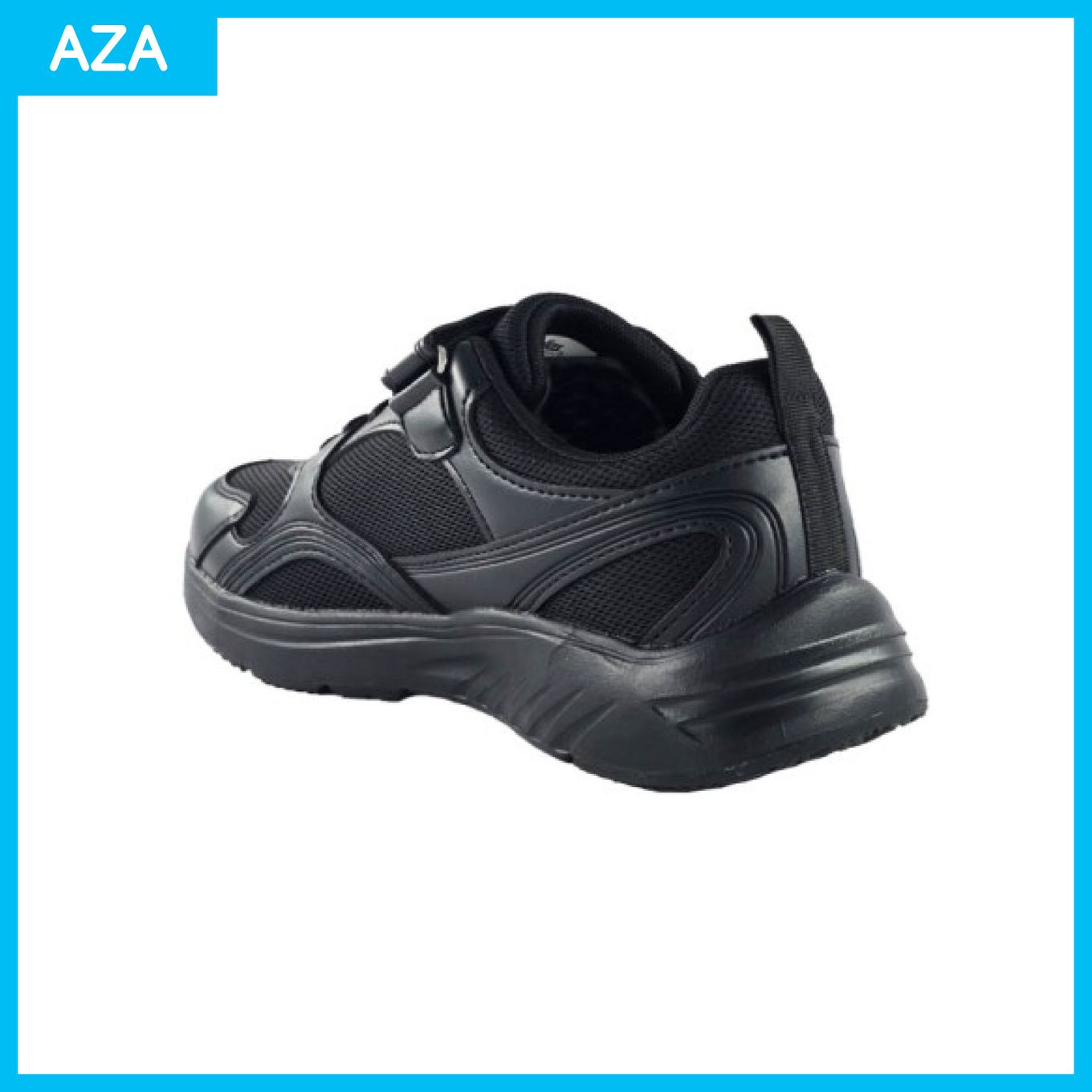 Pallas Jazz Velcro Strap with Elastic Black <br> 205-0219 / 307-0219