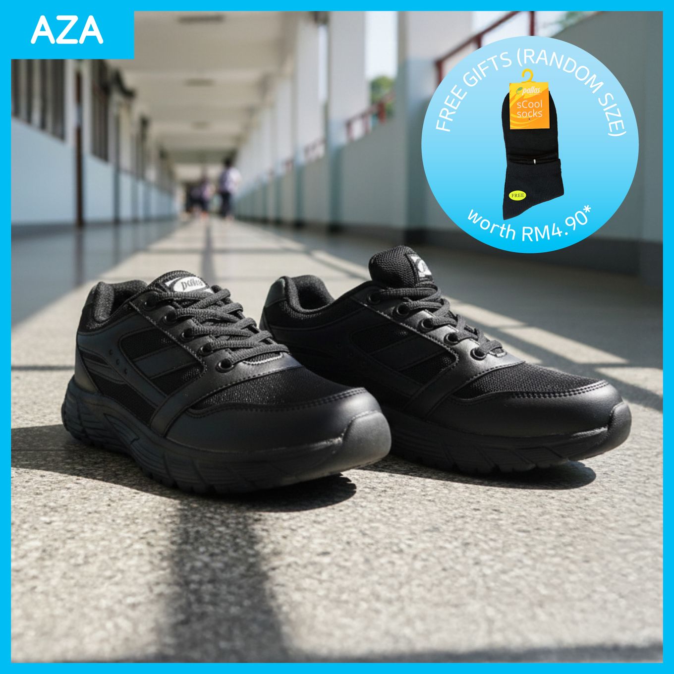 Pallas Jazz Shoes Lo Cut Shoe Lace Black <br> 306-0206 / 307-0206