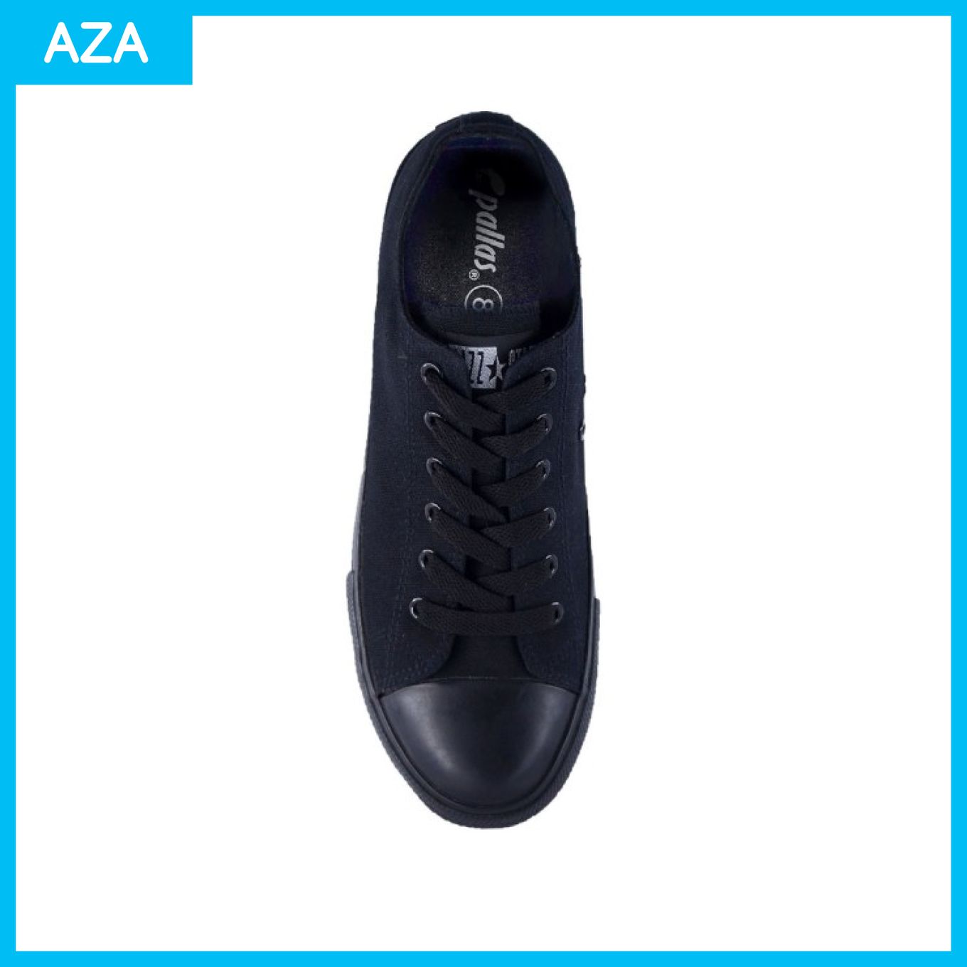 Pallas Jazz Shoes Lo Cut Shoe Lace Black <br> 407-196 / 407-1196