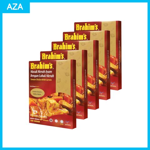 Brahims Meals Ready To Eat - Masak Merah Ayam Dengan Lobak Merah