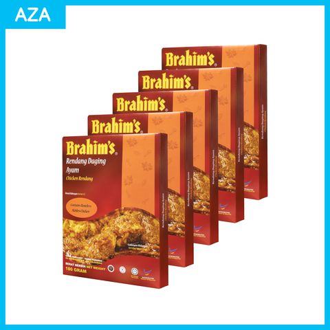 Brahims Meals Ready To Eat Dishes - Rendang Daging Ayam