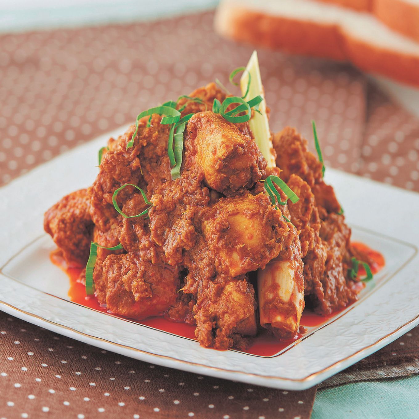 Brahims Meals Ready To Eat Dishes - Rendang Daging Ayam