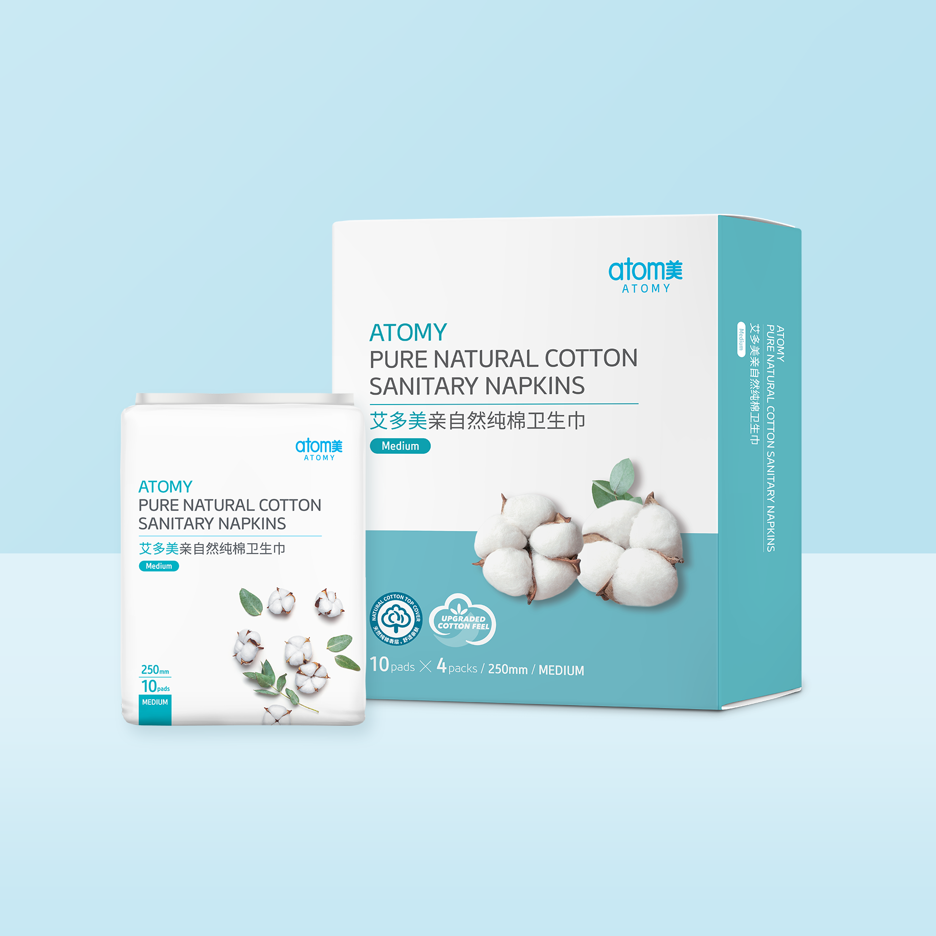 Atomy Sanitary Napkins_Medium 250mm