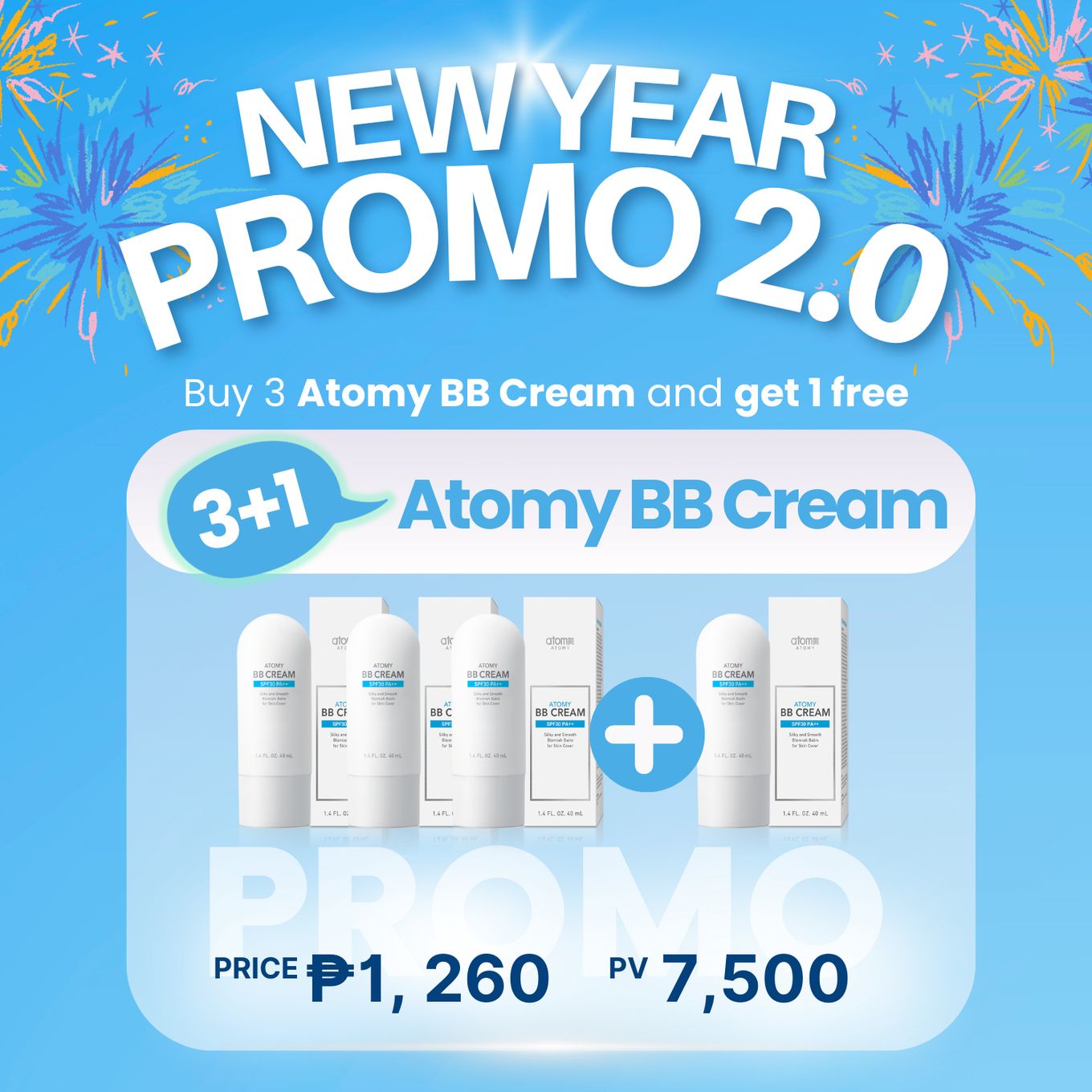 Atomy BB Cream 3+1