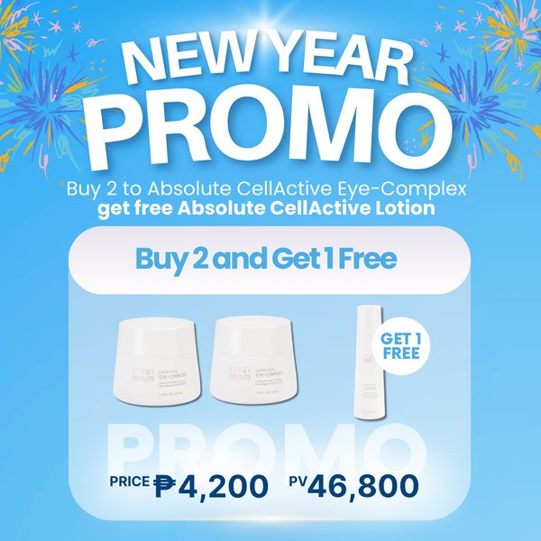 Buy 2 Absolute CellActive Eye-Complex + 1 Absolute CellActive Lotion(free)