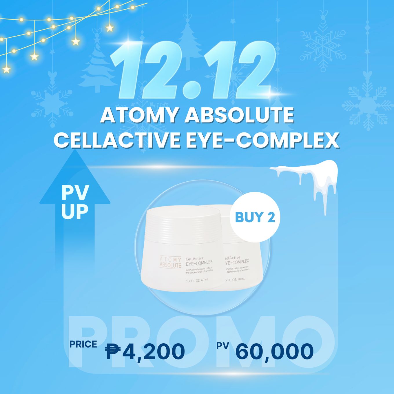 Buy 2 Absolute CellActive Eye-Complex Plus PV