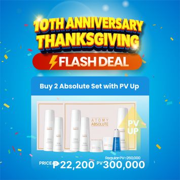 Buy 2 Atomy Absolute Cellactive Skincare Set + PV UP