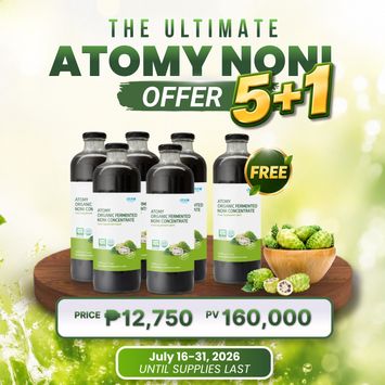 The Ultimate Atomy Noni Offer 5+1(free)