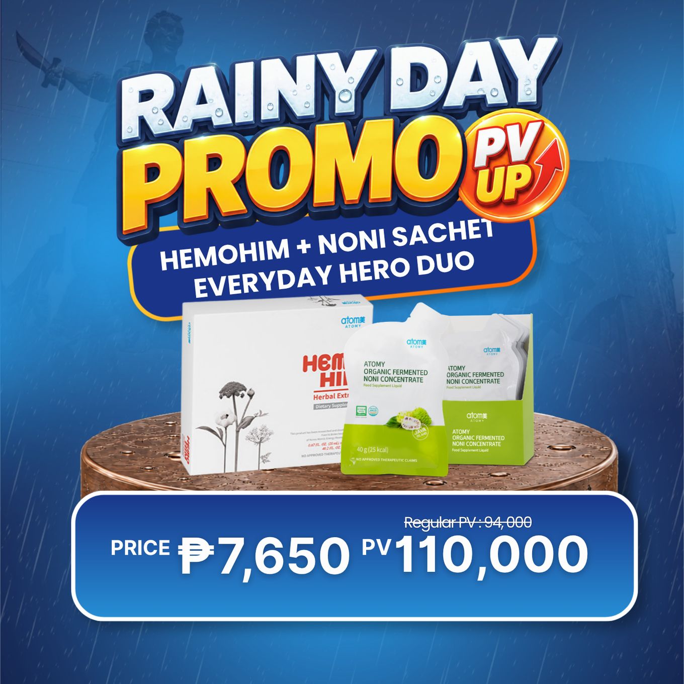 Hemohim + Noni Sachet Everyday Hero Duo