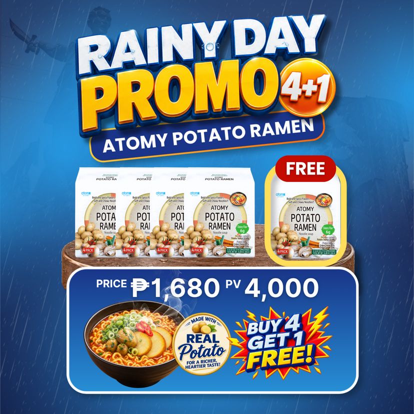 Atomy Potato Ramen 4+1