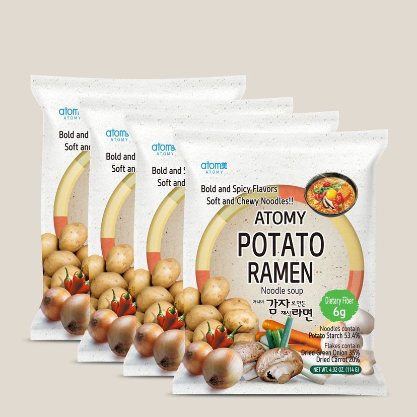 Atomy Potato Ramen (4 Packets)