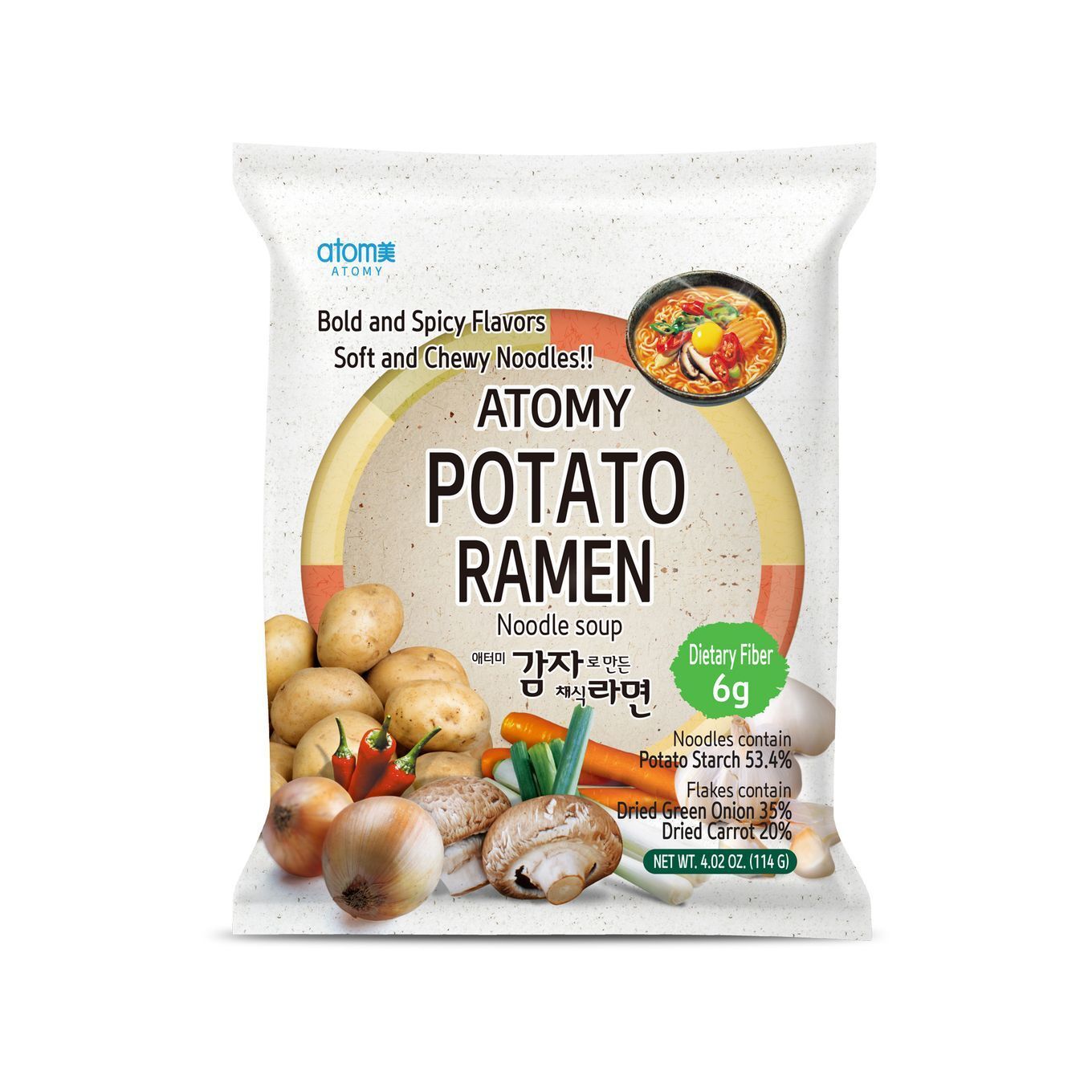 Atomy Potato Ramen (4 Packets)