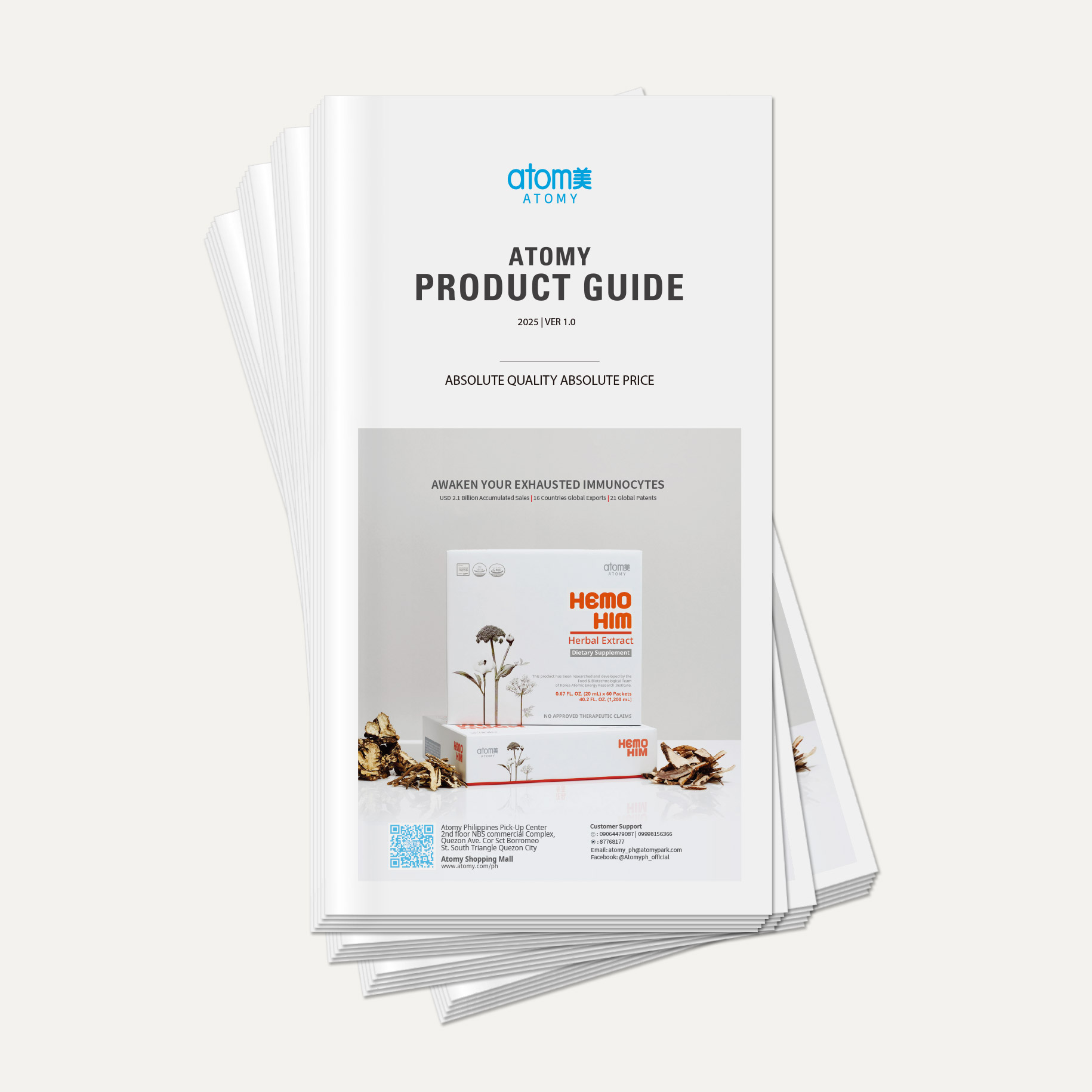 Atomy Leaflet 2025 ver. 1.0 (20ea/pack)