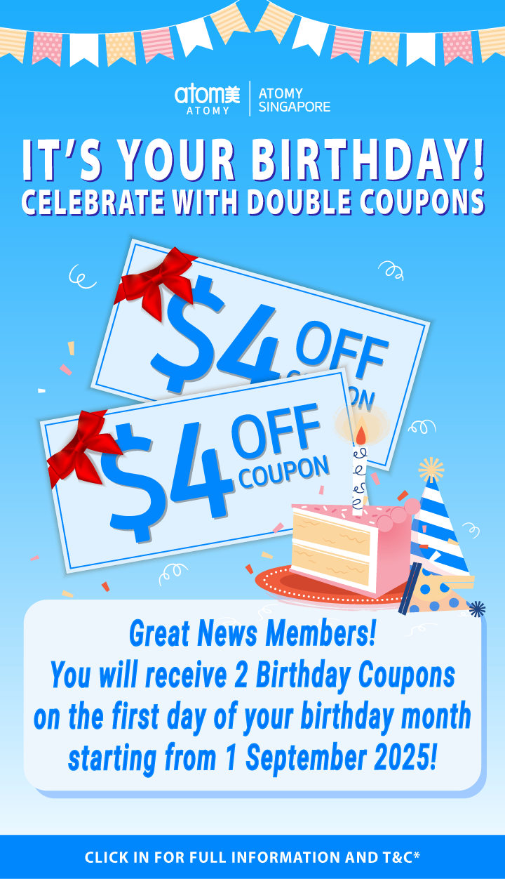 Image 42: Atomy Singapore Birthday Coupons | Starts from 1 Sep 2025