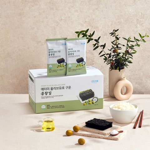 Olive Oil Grilled Laver *1 box (36 packets)