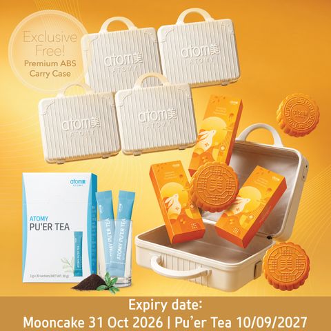 [Pre-Order] Mooncake *4 sets + Pu'er Tea