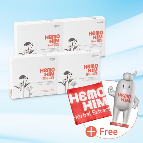 HemoHIM *4 sets + HemoHIM Towel & Figurine