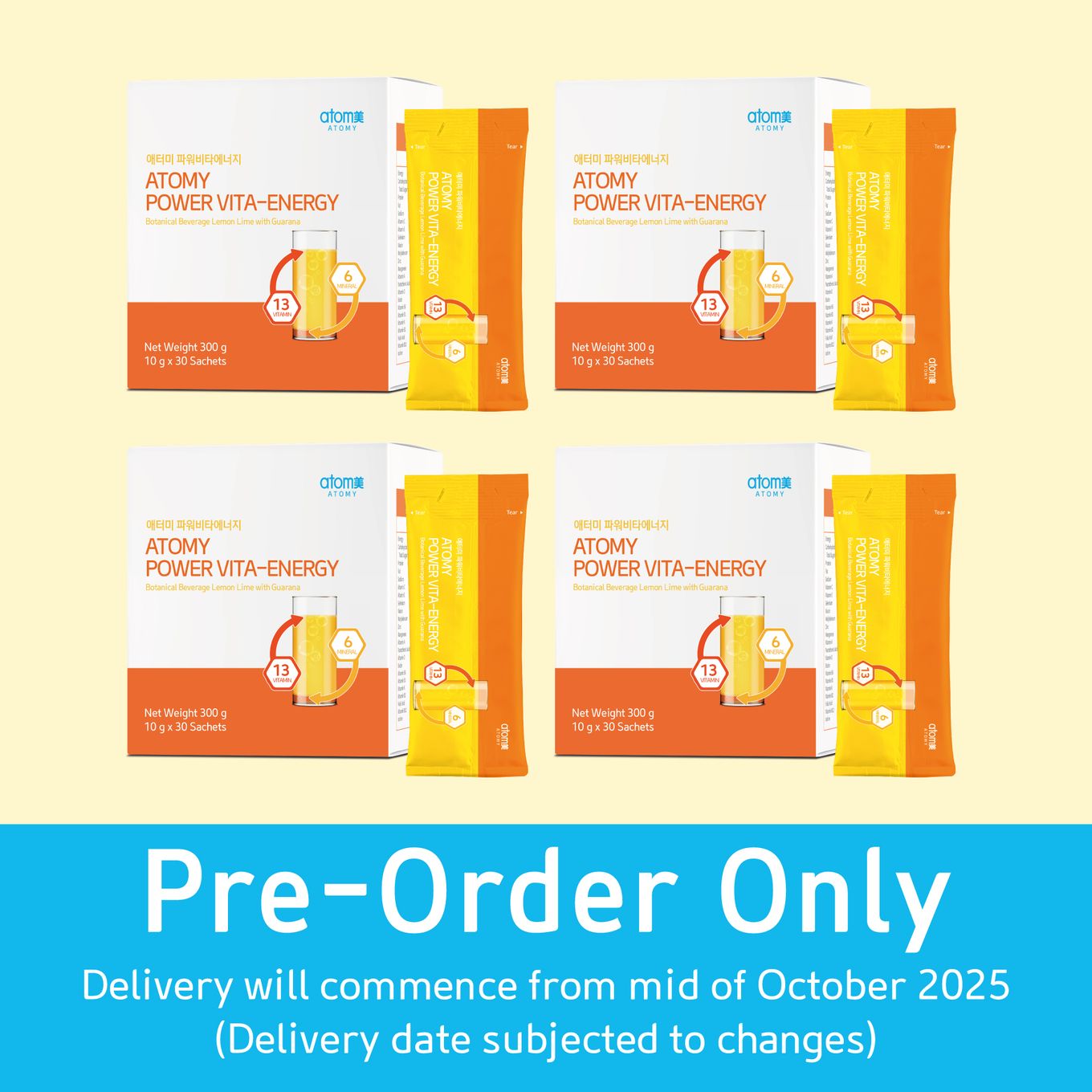 [Pre-Order] Power Vita-Energy *4 sets