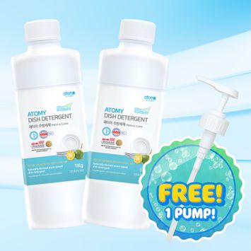 Dish Detergent *2 btl + Pump *1 ea