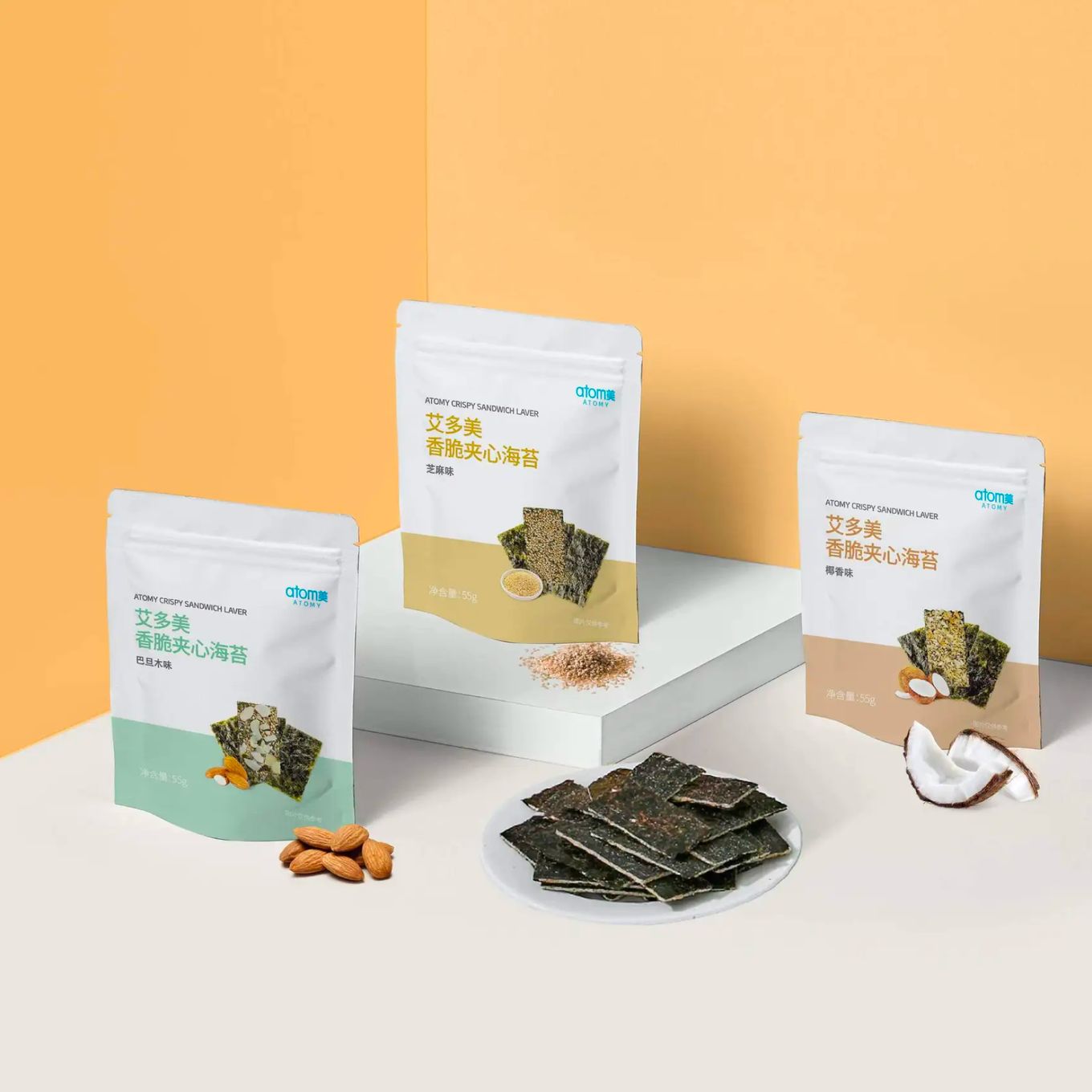 Crispy Sandwich Laver *1 box (9 packets)