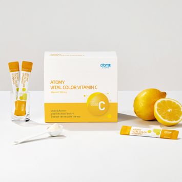 ผลิตภัณฑ์เสริมอาหาร อะโทมี่ ไวทัล คัลเลอร์ วิตามิน ซี