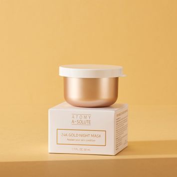 艾多美 凝萃24K黃金晚安面膜(補充蕊)