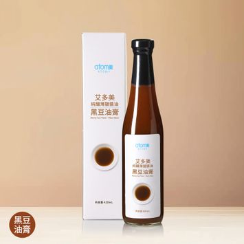 艾多美 純釀薄鹽醬油-黑豆油膏