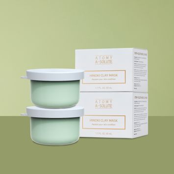 艾多美 水洗面膜 補充蕊 艾水兩件組 檜木 (2入)