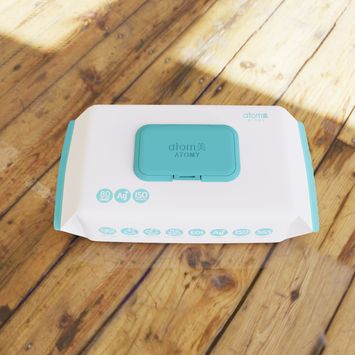 艾多美 銀離子柔濕巾-80抽 2件組