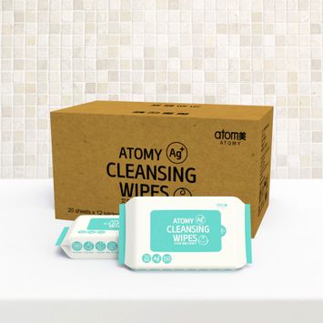 艾多美 銀離子柔濕巾-20抽