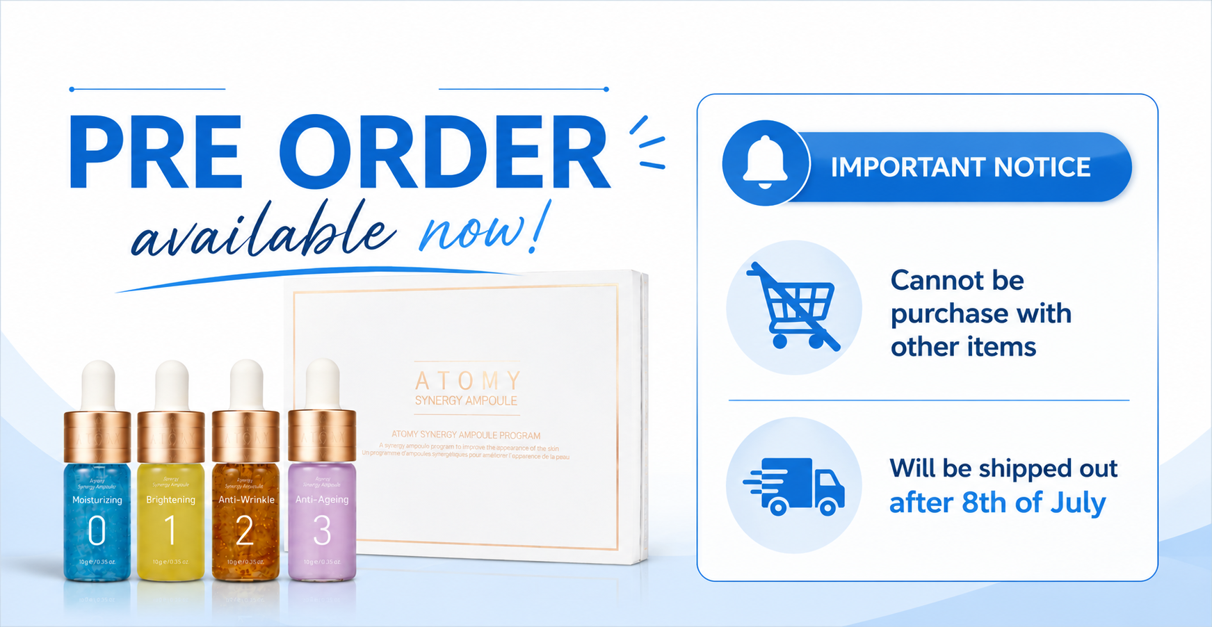 Synergy Ampoule Set – Pre-Order Available Now