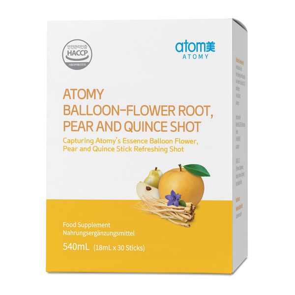 Balloon-flower Root, Pear & Quince Shot