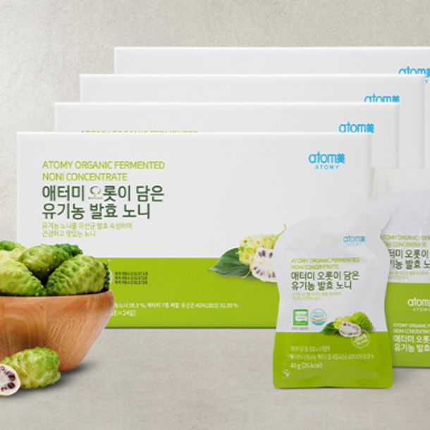 Organic Fermented Noni Pouch x 4