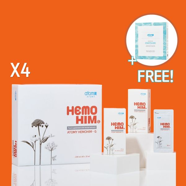 Buy HemoHIM G x 4 Set + Free Marine Ampoule Mask