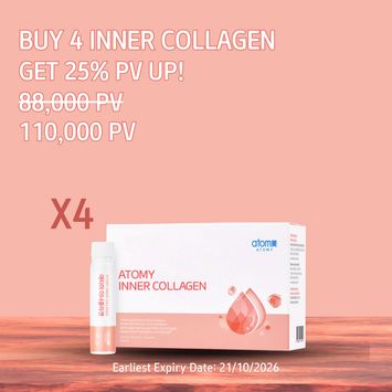 Inner Collagen x 4 PV UP Bundle