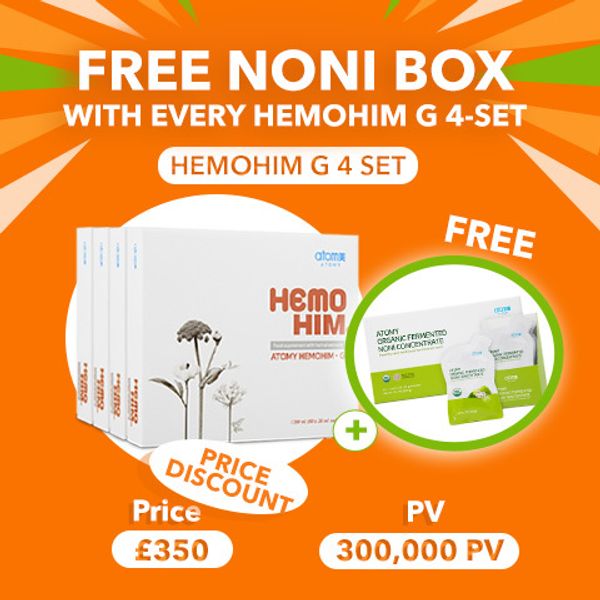 HemoHIM G x 4 Set - Get Noni Pouch For Free