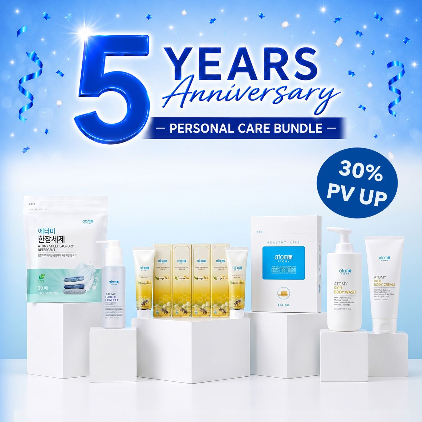5 Years Anniversary - Personal Care Bundle