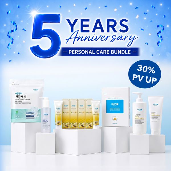 5 Years Anniversary - Personal Care Bundle