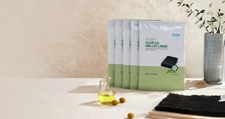 Olive Oil Grilled Laver