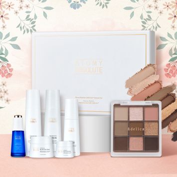 Absolute Skincare Set + Adelica Palette 02 Autumn Breeze