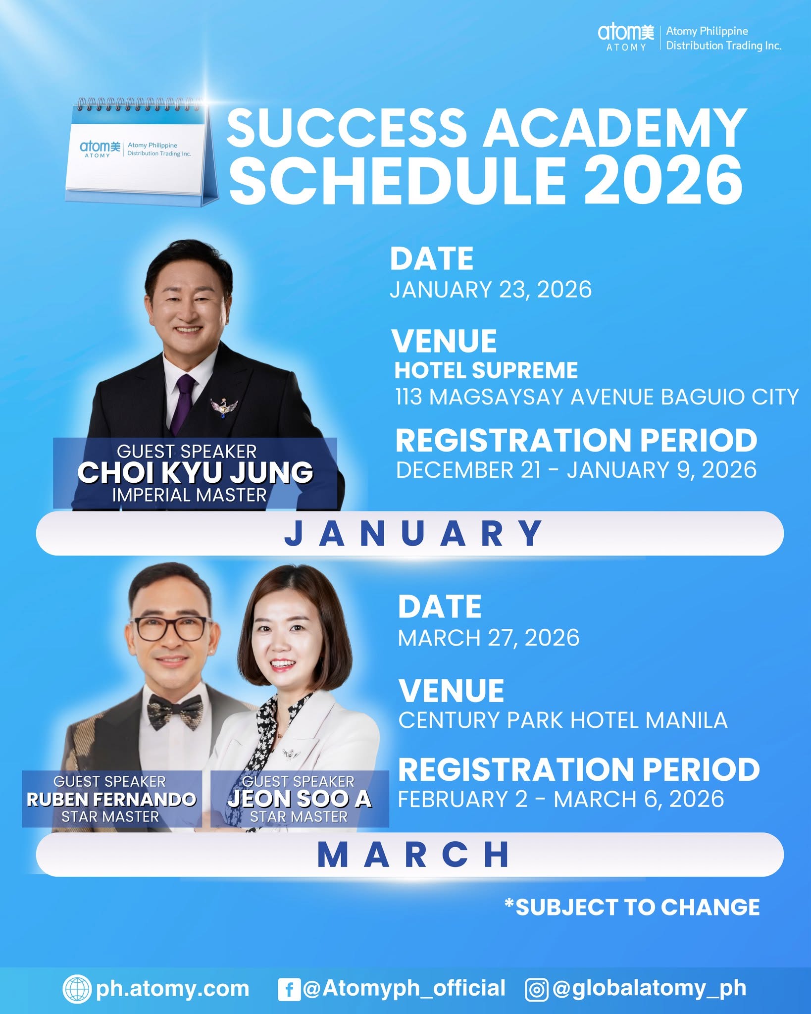 Notice | Atomy Philippines